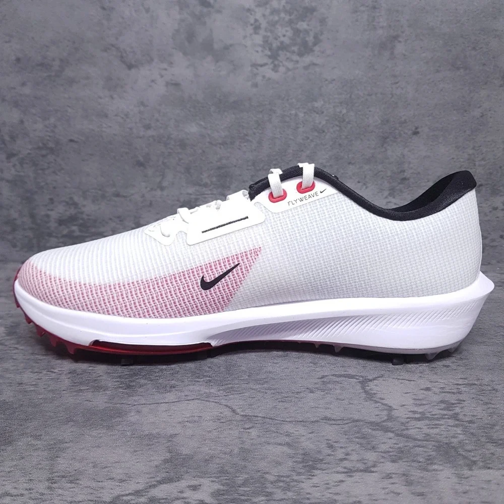 NIKE Air Zoom Infinity Tour Next% 2 Golf Shoes Mens 10.5 White University‎ Red